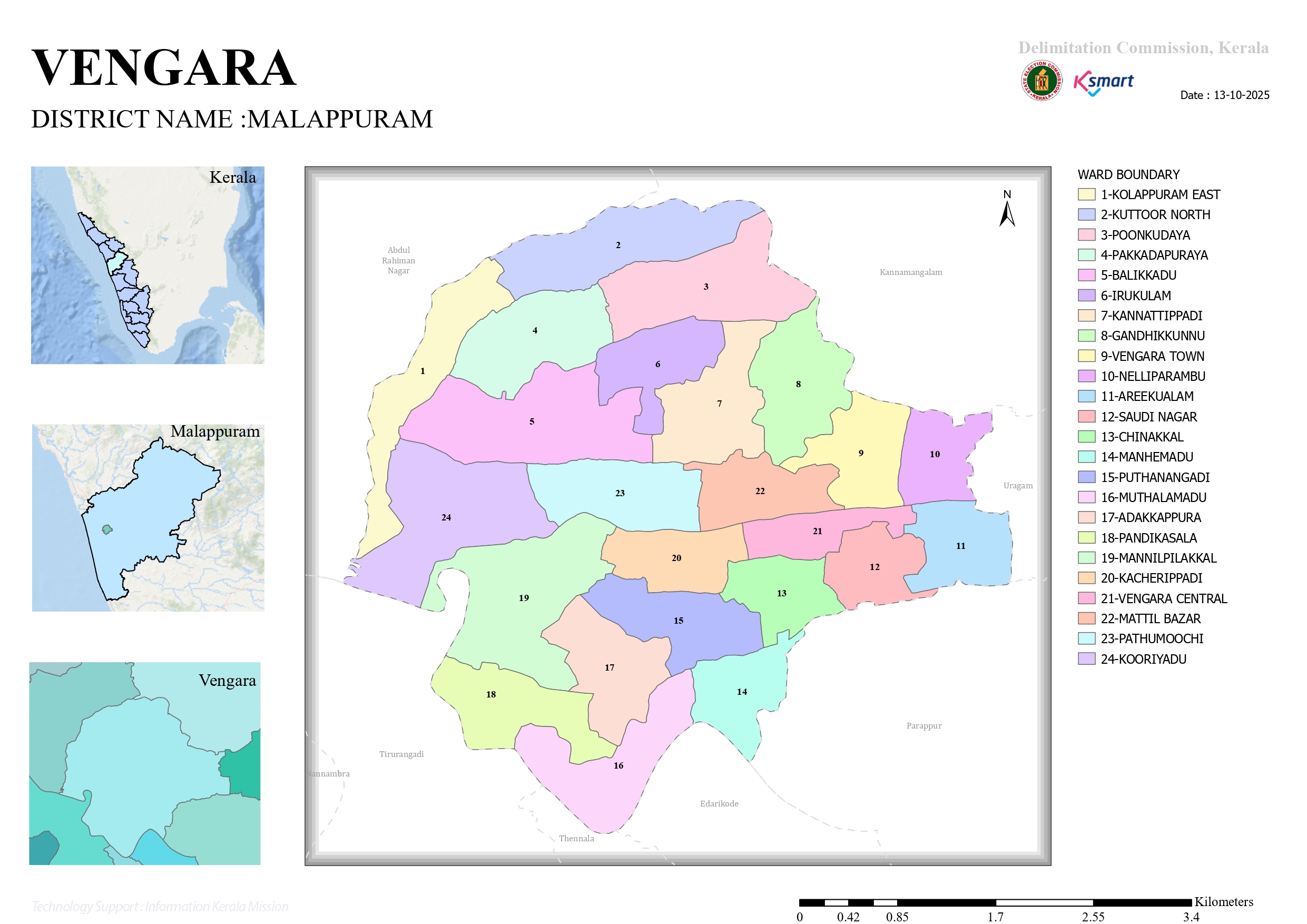 Ward Map