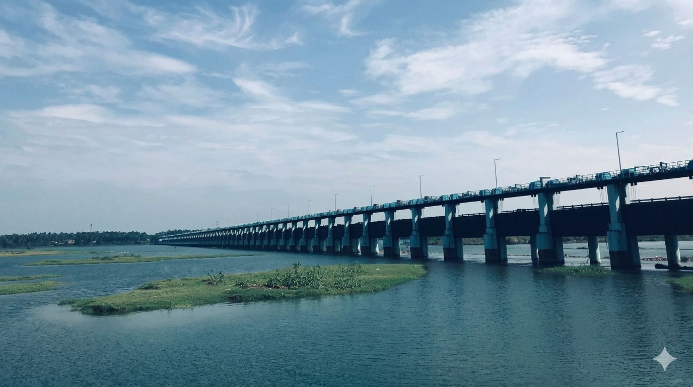 Chamravattom Regulator cum Bridge