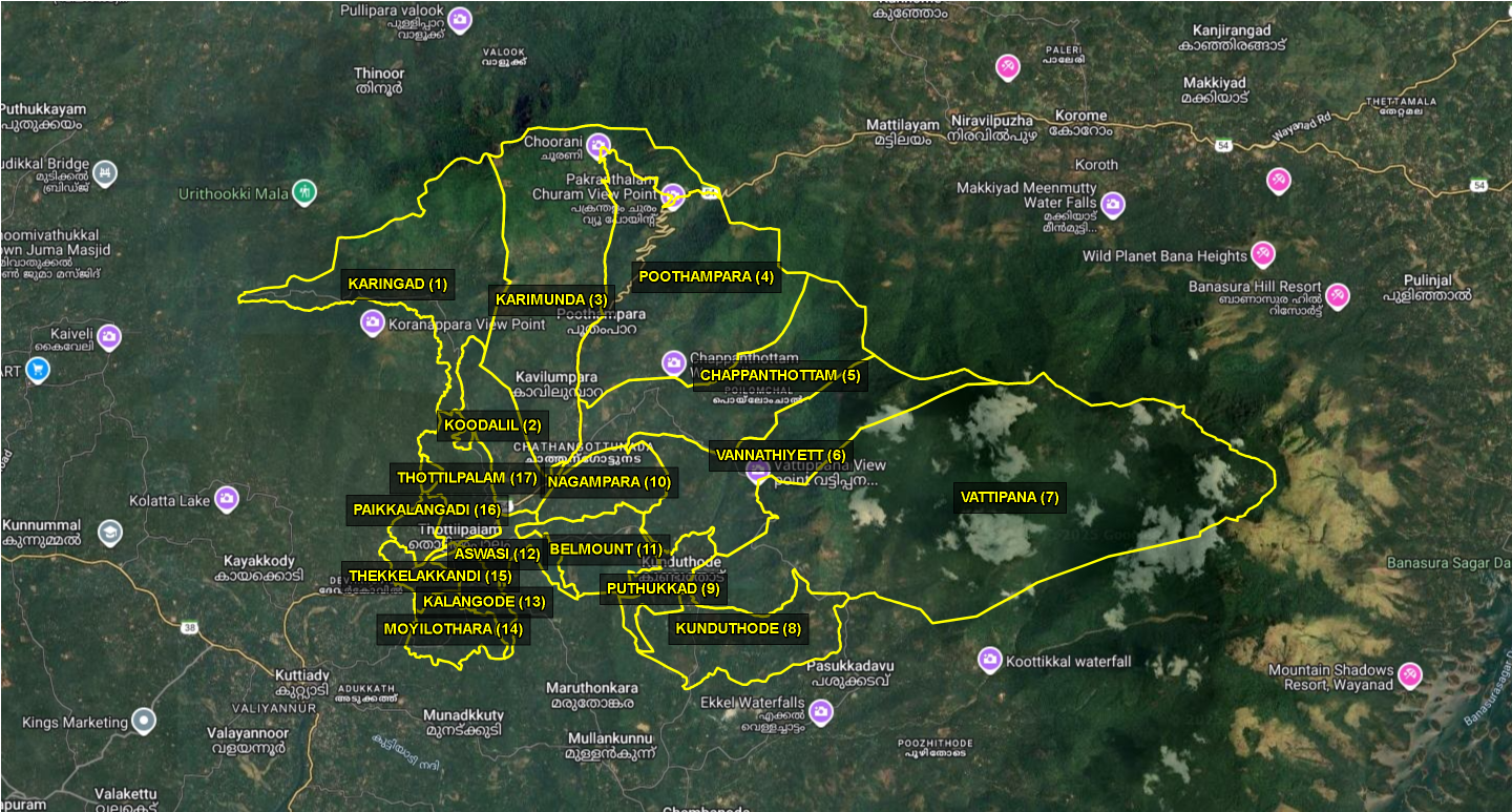 Kavilumpara Map-2025 (Delimitation)