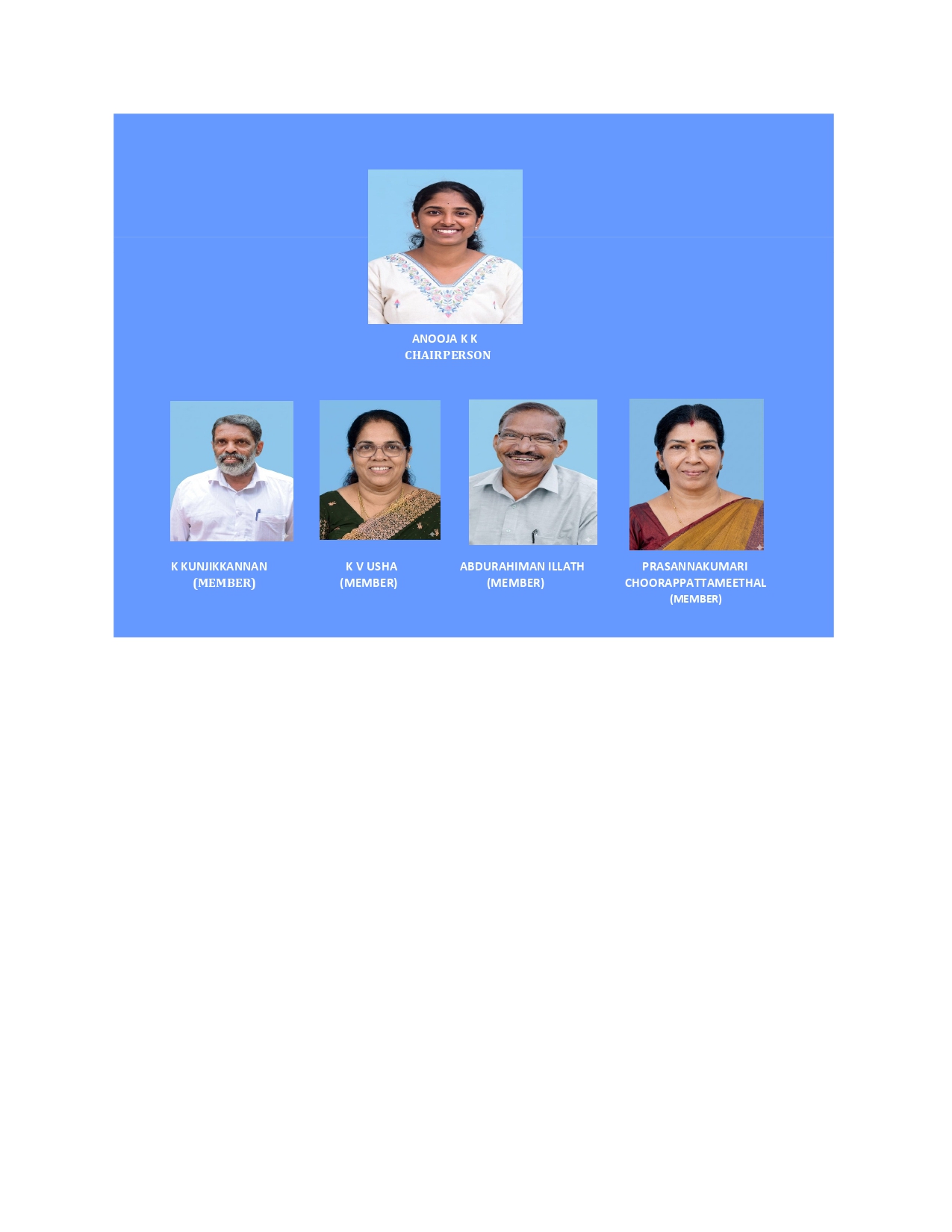 DEVELOPMENT STANDING COMMITTEE