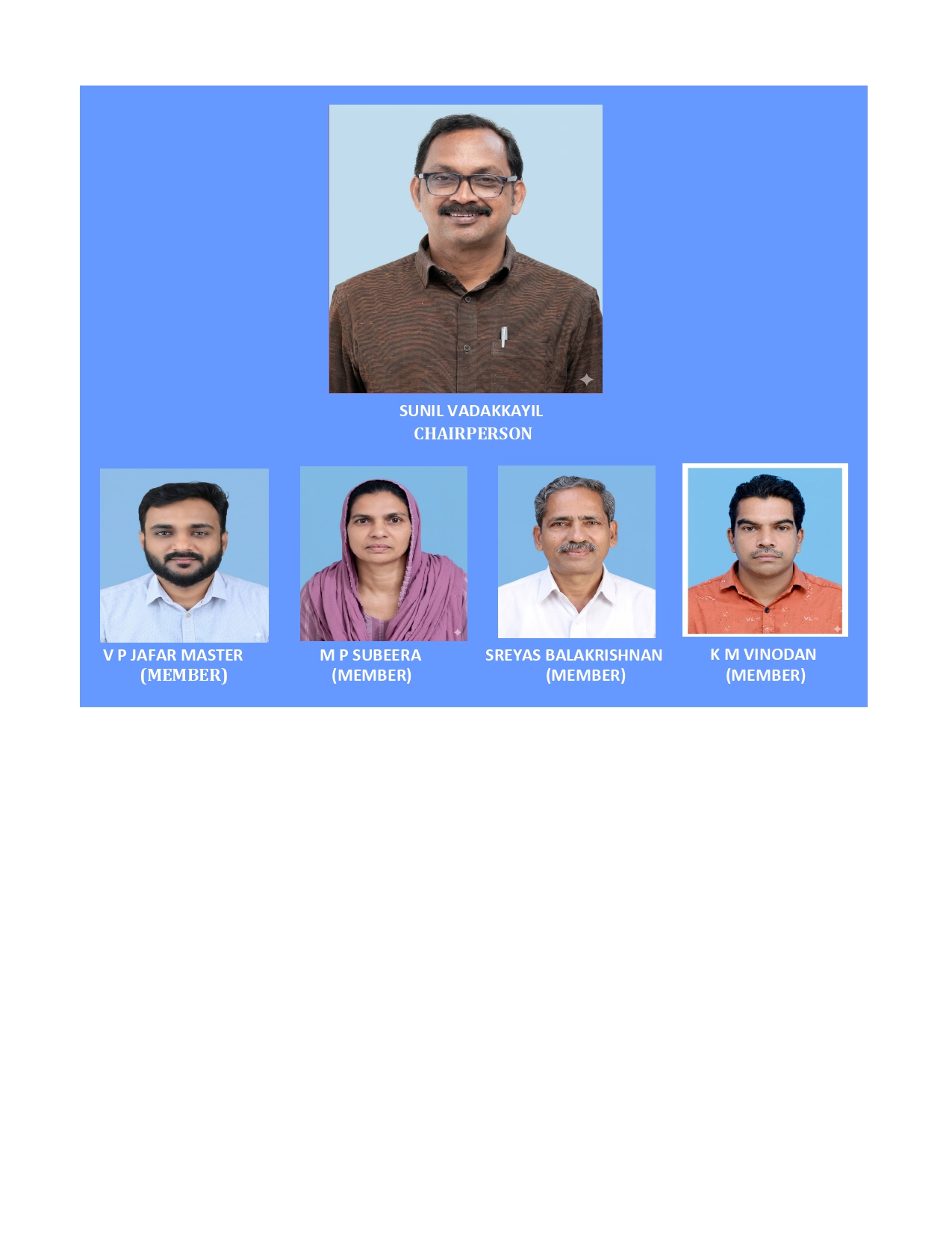 FINANCE STANDING COMMITTEE