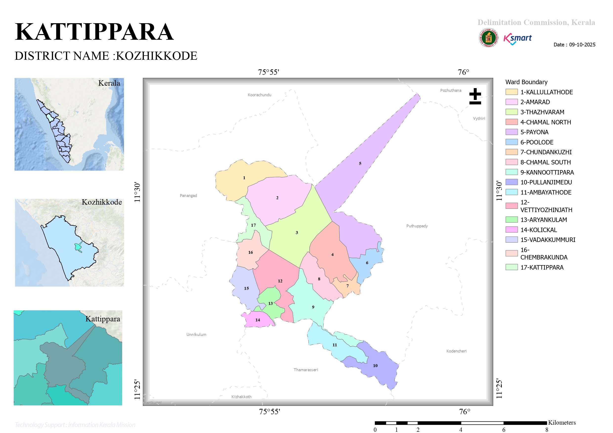 delimitation map