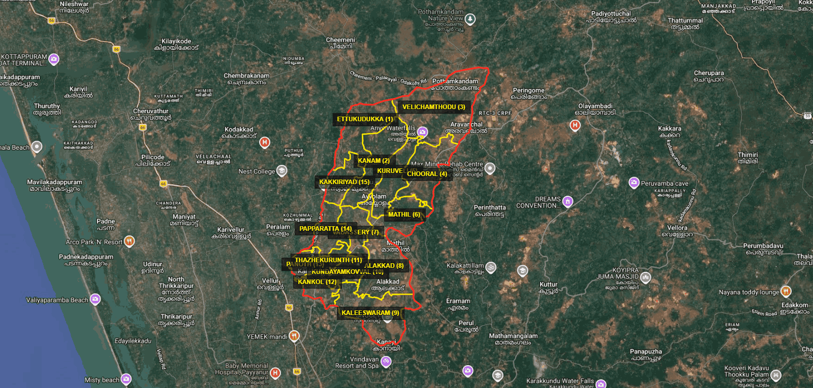 WARD MAP