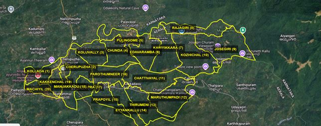 WARD MAP