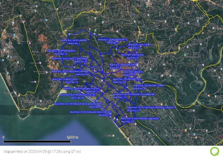 ward map