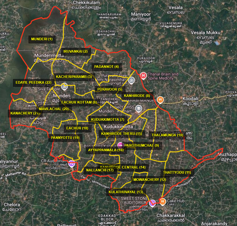 വാർഡ് മാപ്പ് 
