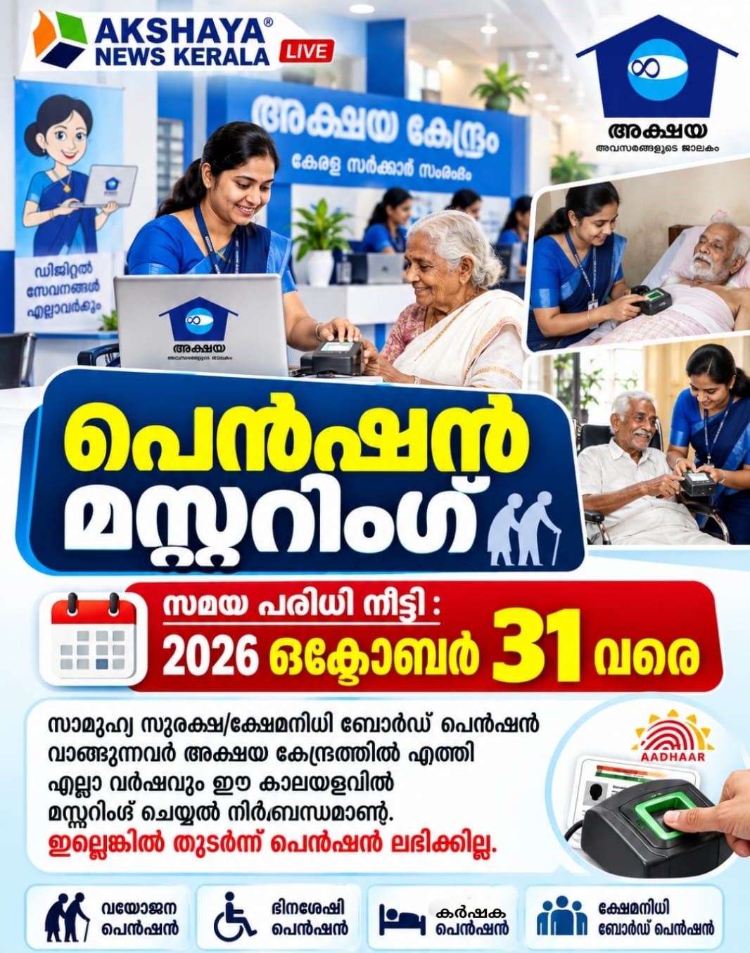 Social Security Pension Mustering
