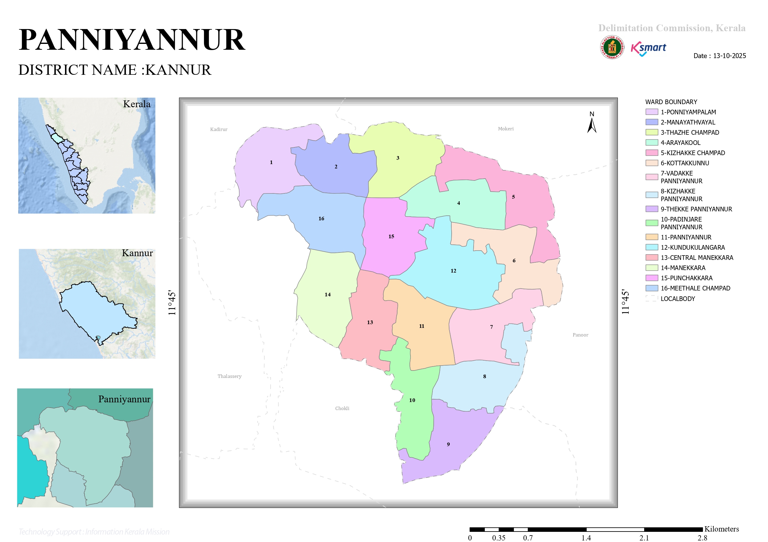 ward map