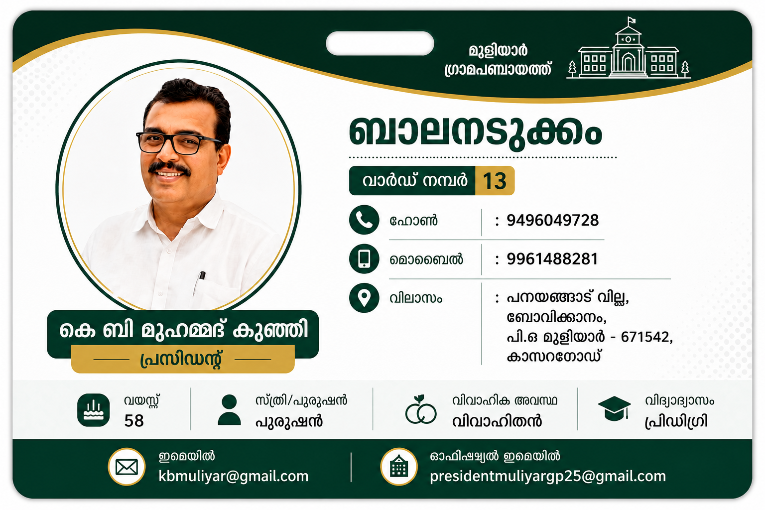 കെ ബി മുഹമ്മദ് കുഞ്ഞി 