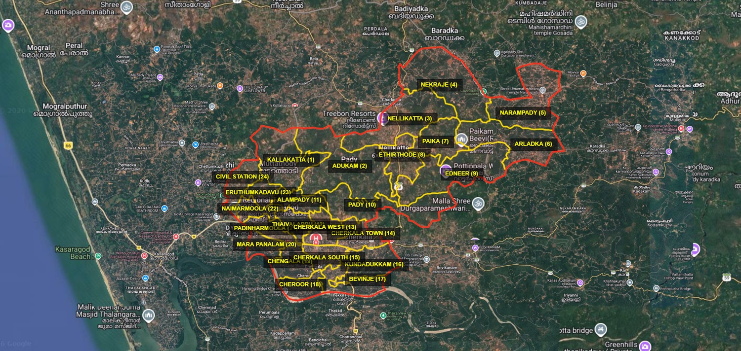 Grama Panchayath Map