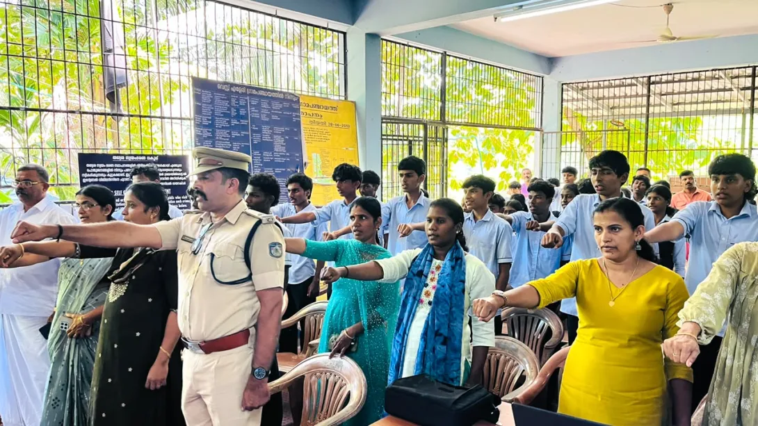തൂഫാൻ തദ്ദേശം പ്രതിജ്ഞ