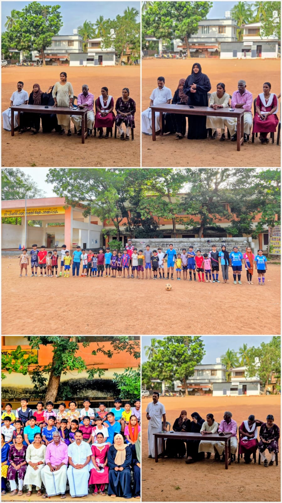 വലിയ പറമ്പ ഗ്രാമപഞ്ചായത്ത്‌ കുടുബശ്രീ സിഡി എസിന്റെ നേതൃത്വത്തിൽ   "കായികതീരം"  പദ്ധതിയുടെ ഭാഗമായി  ബാലസഭ കുട്ടികൾക്കായി പടന്ന ക്കടപ്പുറം GFHSS സ്കൂൾ ഗ്രൗണ്ടിൽ വെച്ച്   ഫുട്ബോൾ  കോച്ചിങ് ക്യാമ്പ് സംഘടിപ്പിച്ചു