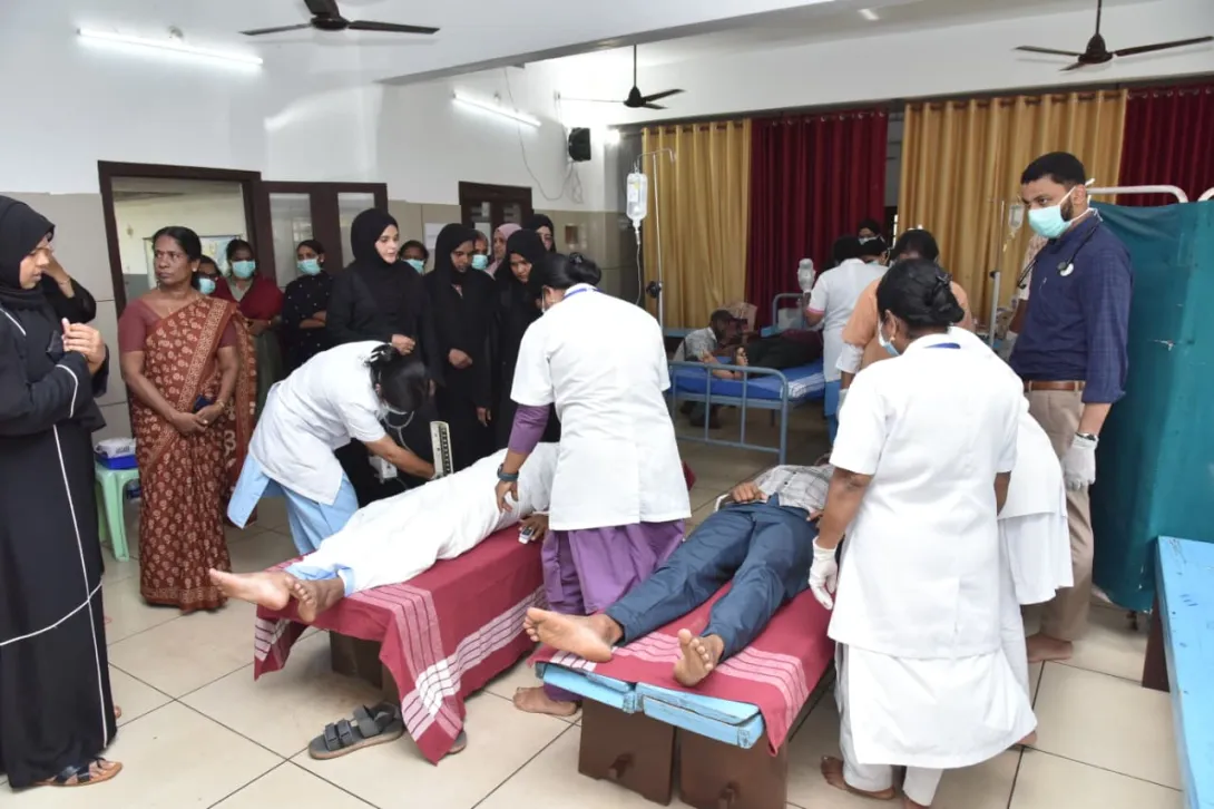വലിയപറമ്പ തീരത്ത് മോക്ക് ഡ്രില്‍
