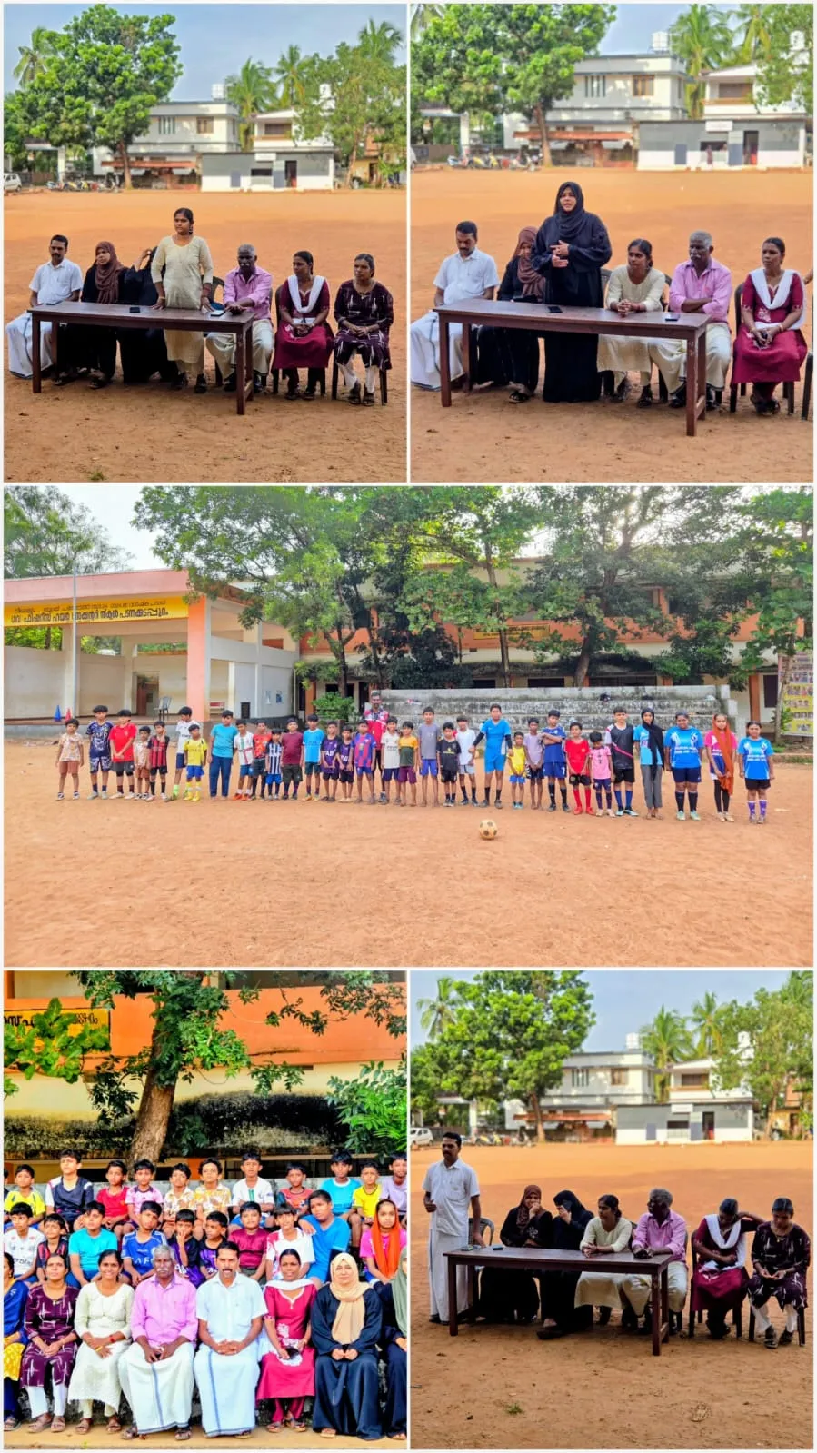 വലിയ പറമ്പ ഗ്രാമപഞ്ചായത്ത്‌ കുടുബശ്രീ സിഡി എസിന്റെ നേതൃത്വത്തിൽ   "കായികതീരം"  പദ്ധതിയുടെ ഭാഗമായി  ബാലസഭ കുട്ടികൾക്കായി പടന്ന ക്കടപ്പുറം GFHSS സ്കൂൾ ഗ്രൗണ്ടിൽ വെച്ച്   ഫുട്ബോൾ  കോച്ചിങ് ക്യാമ്പ് സംഘടിപ്പിച്ചു