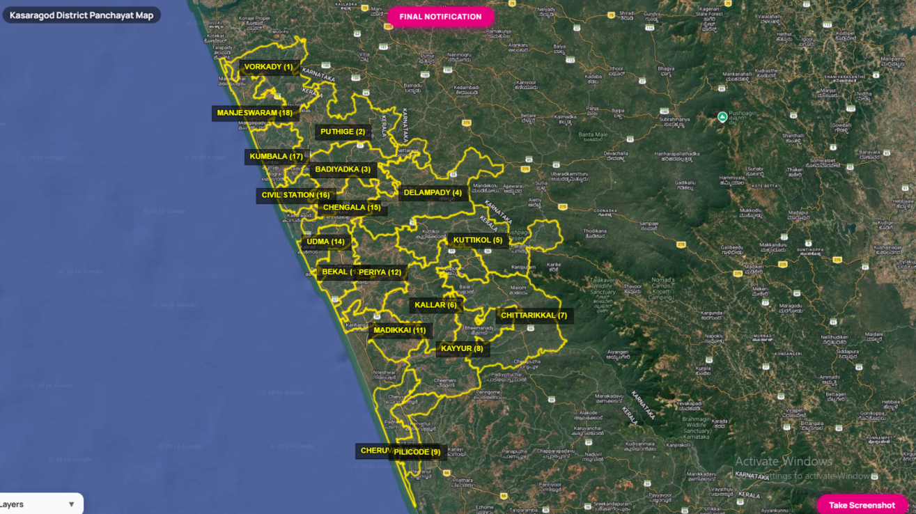 Kasaragod DP Ward
